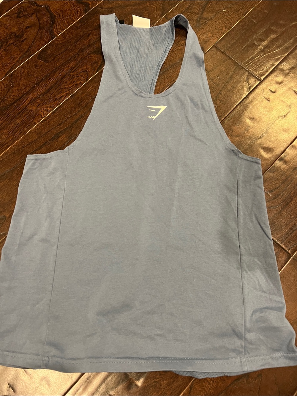 Men's Gymshark Blue Performance Tank Top